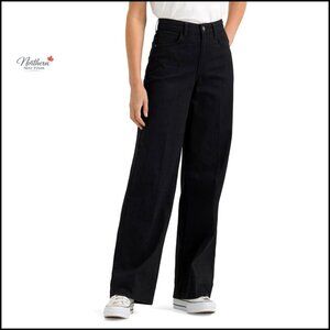 High Rise Trouser Jeans with Stretch Denim